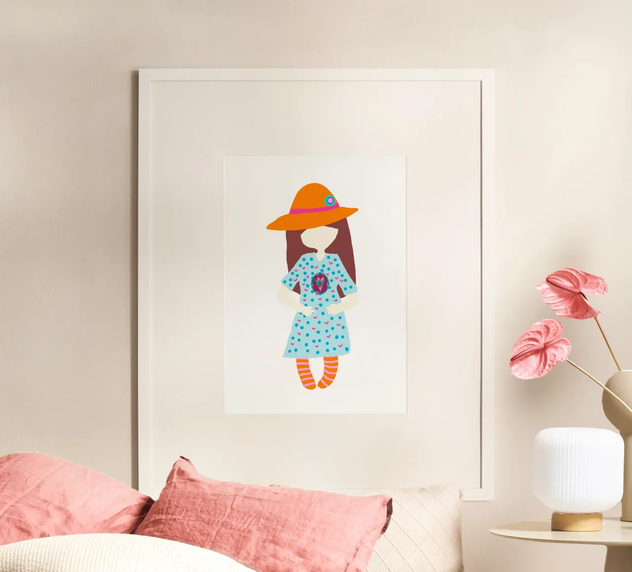 My pretty Girl - Heart Girl hahnemühle by Miris bunte Modewelt