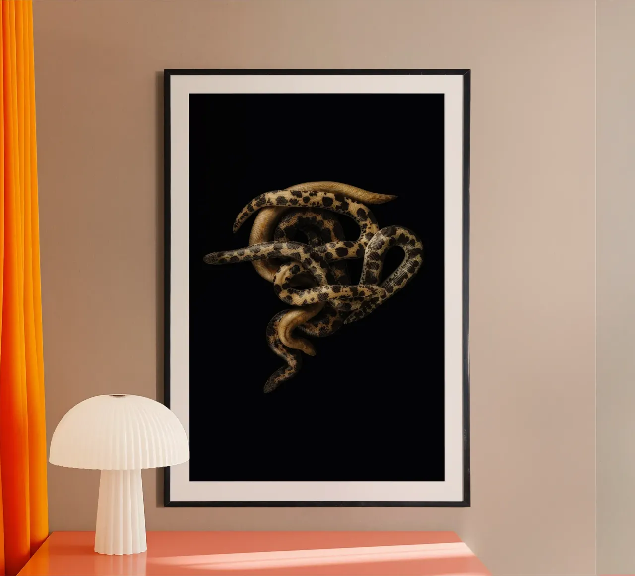 Crawling Snakes poster by Curious Collections by Marielle Leenders