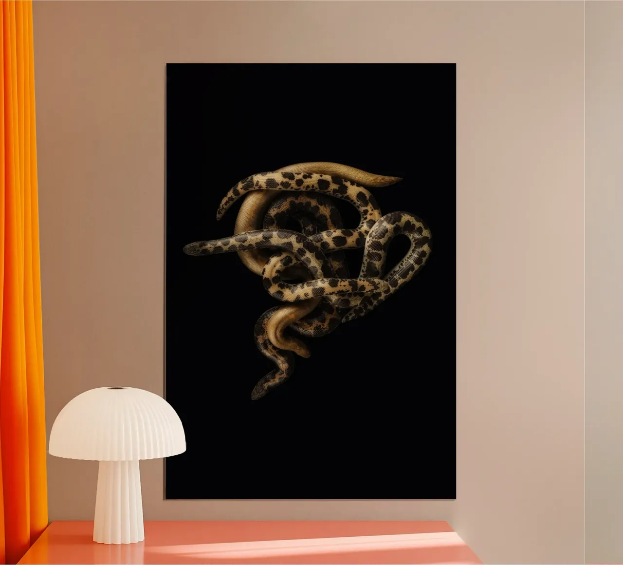 Crawling Snakes poster by Curious Collections by Marielle Leenders