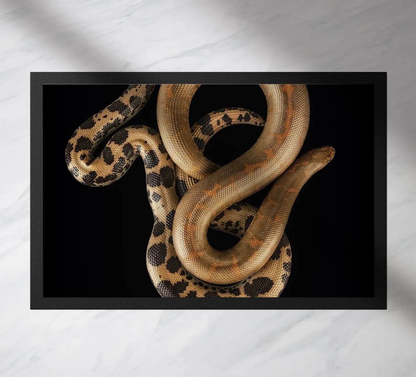 Crawling Snakes doormat by Curious Collections by Marielle Leenders