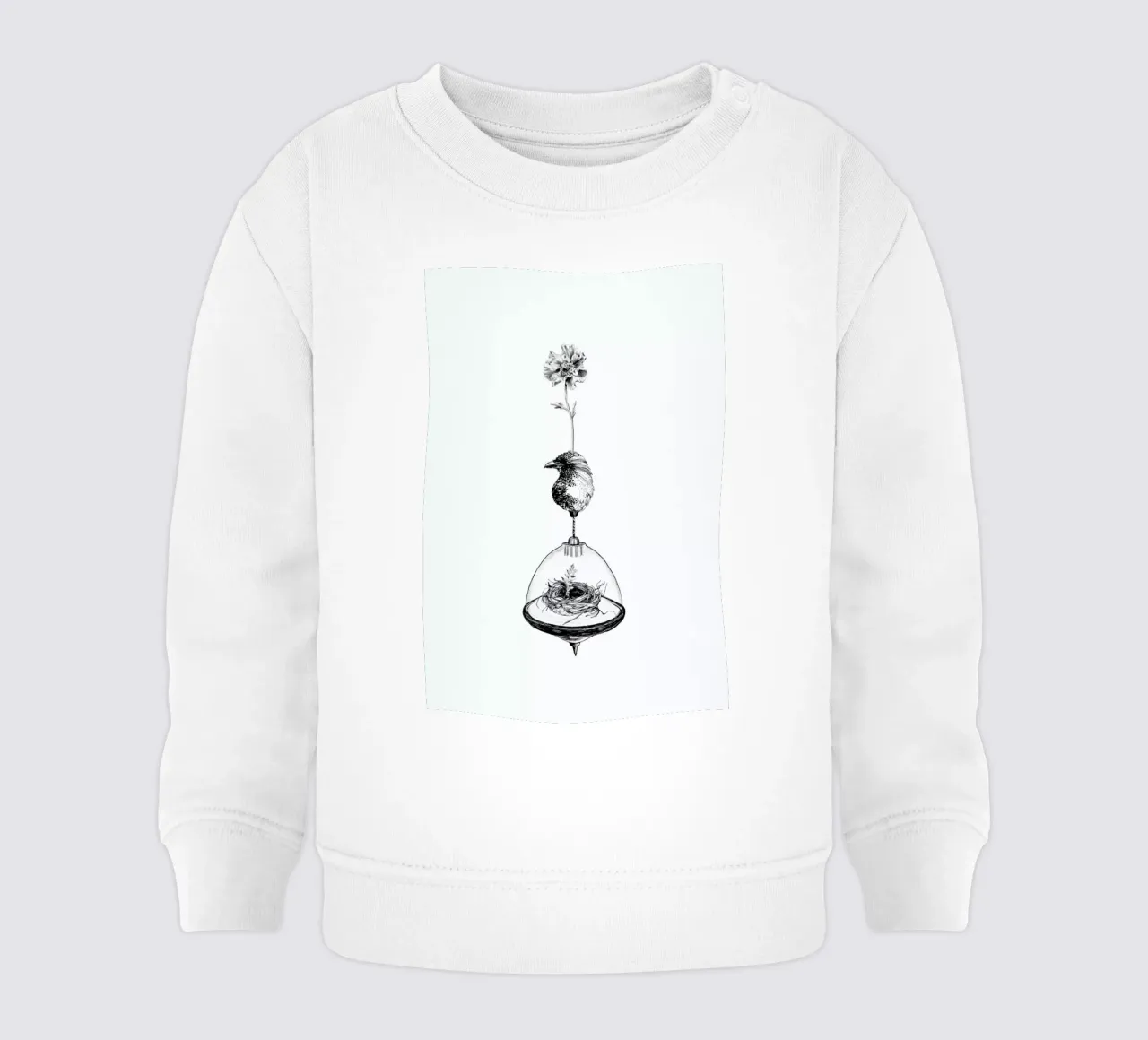 Nouveau Nest baby sweatshirt van La Scarlatte