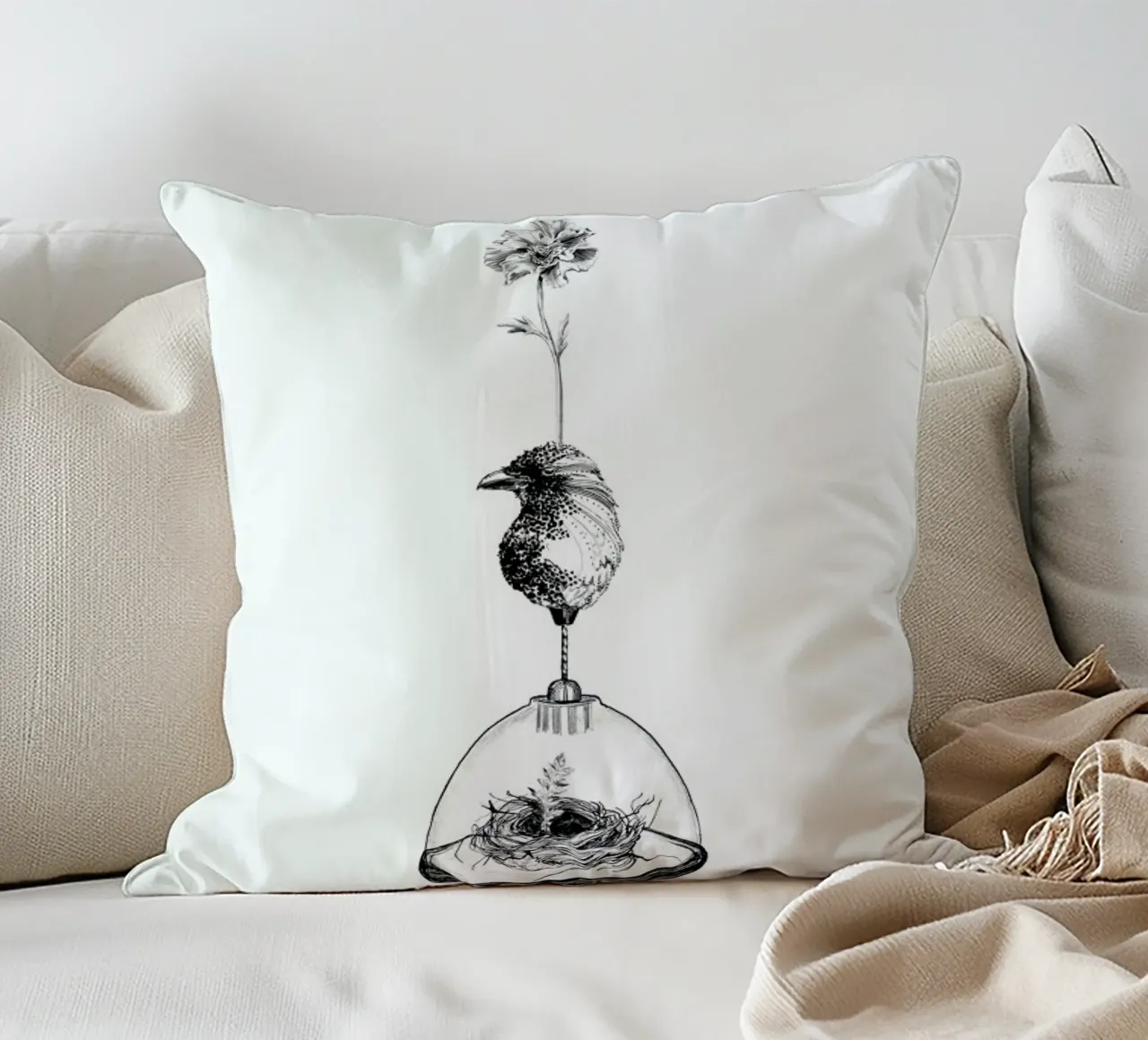 Nouveau Nest cuscino da La Scarlatte