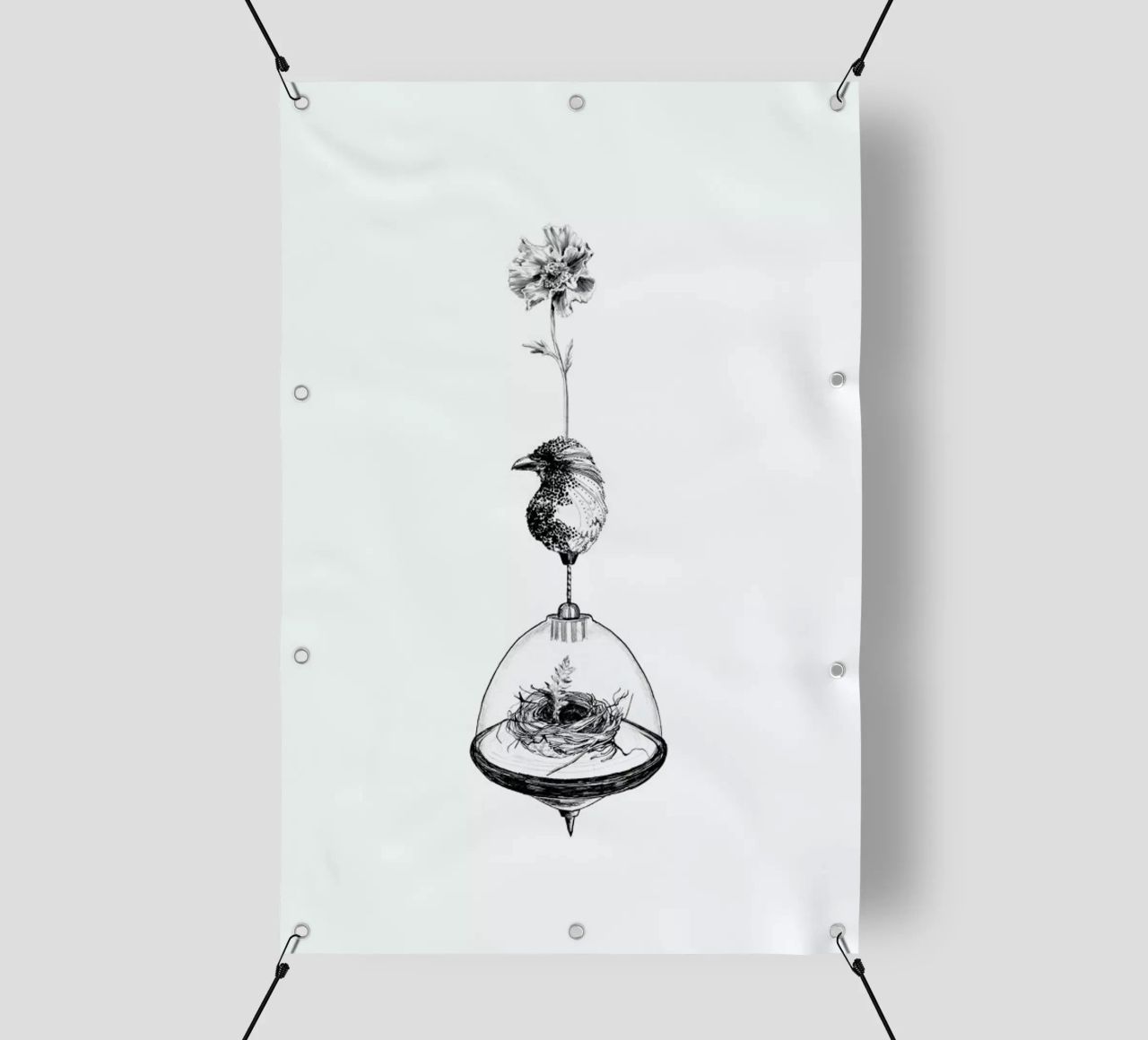 Nouveau Nest telo in pvc da La Scarlatte