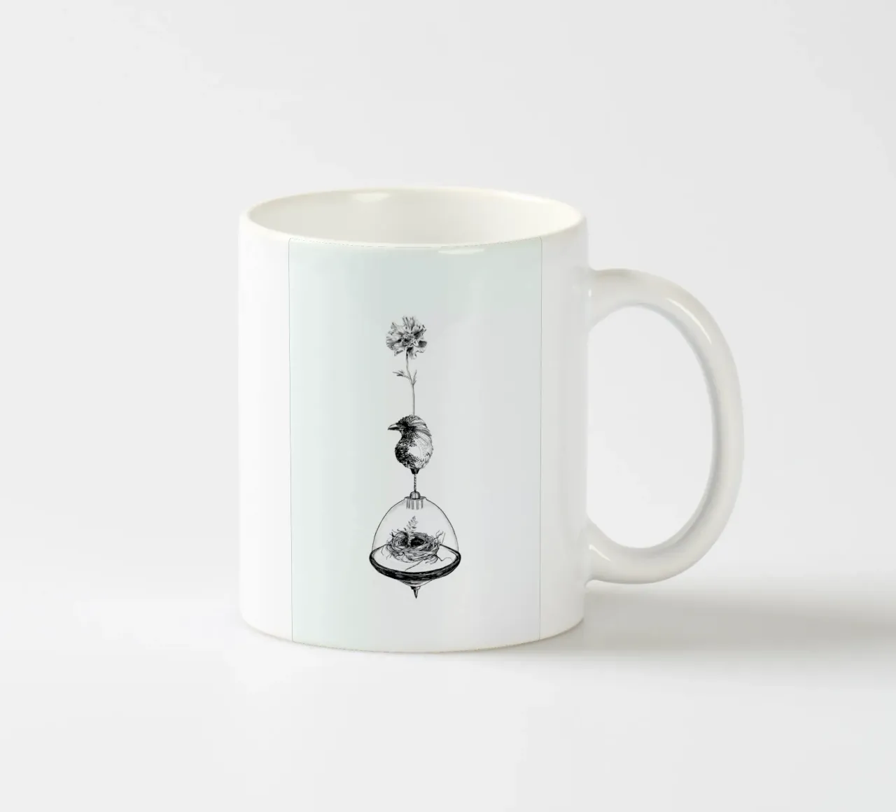Nouveau Nest Keramik Tasse von La Scarlatte