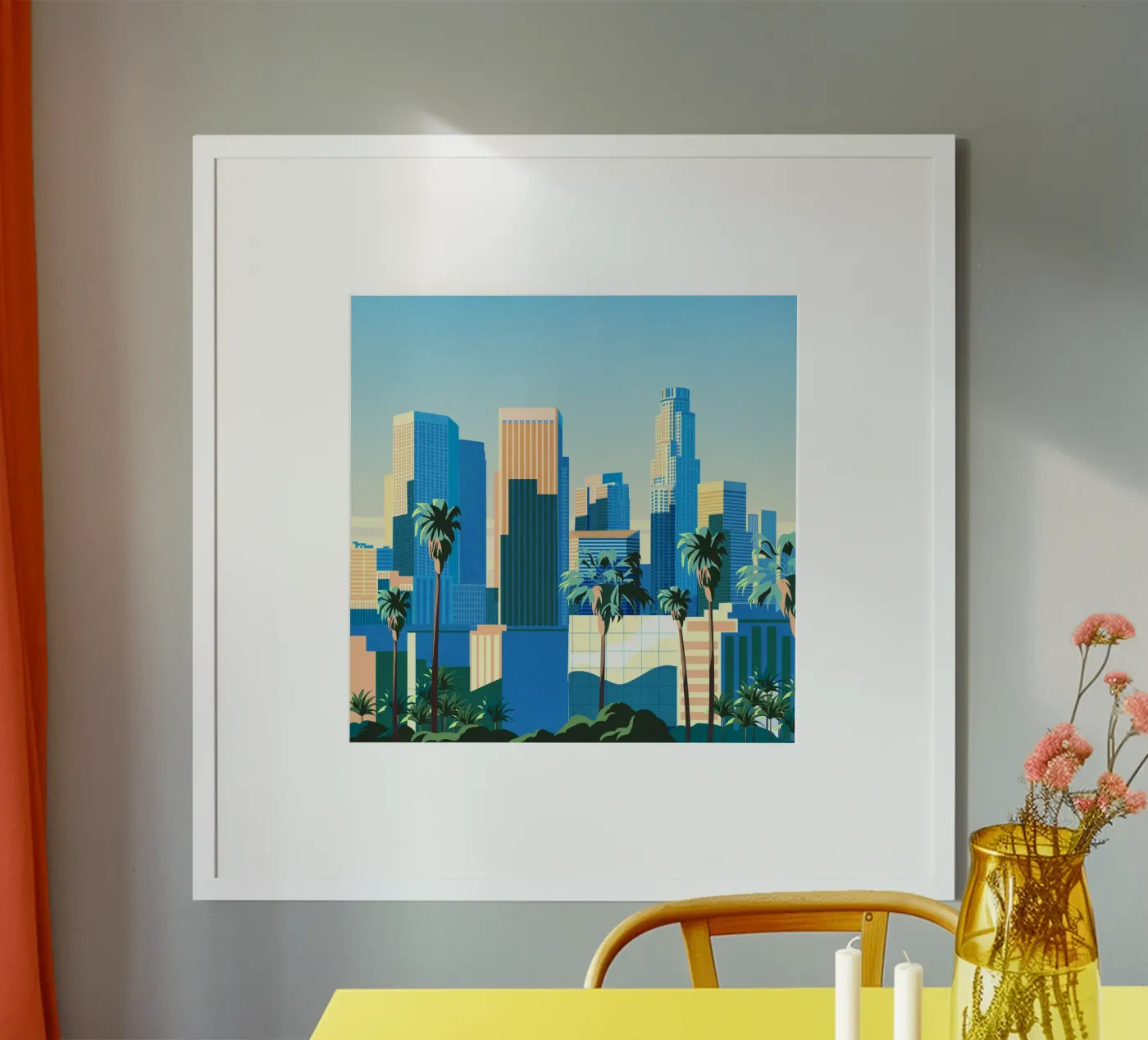 Los Angeles poster da Giordano Poloni
