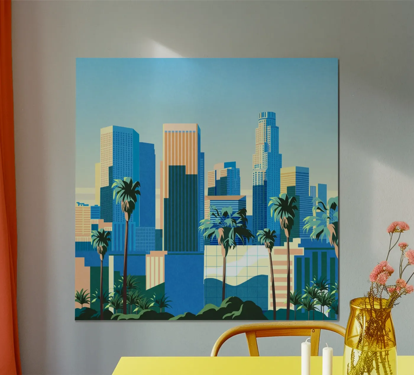 Los Angeles poster da Giordano Poloni