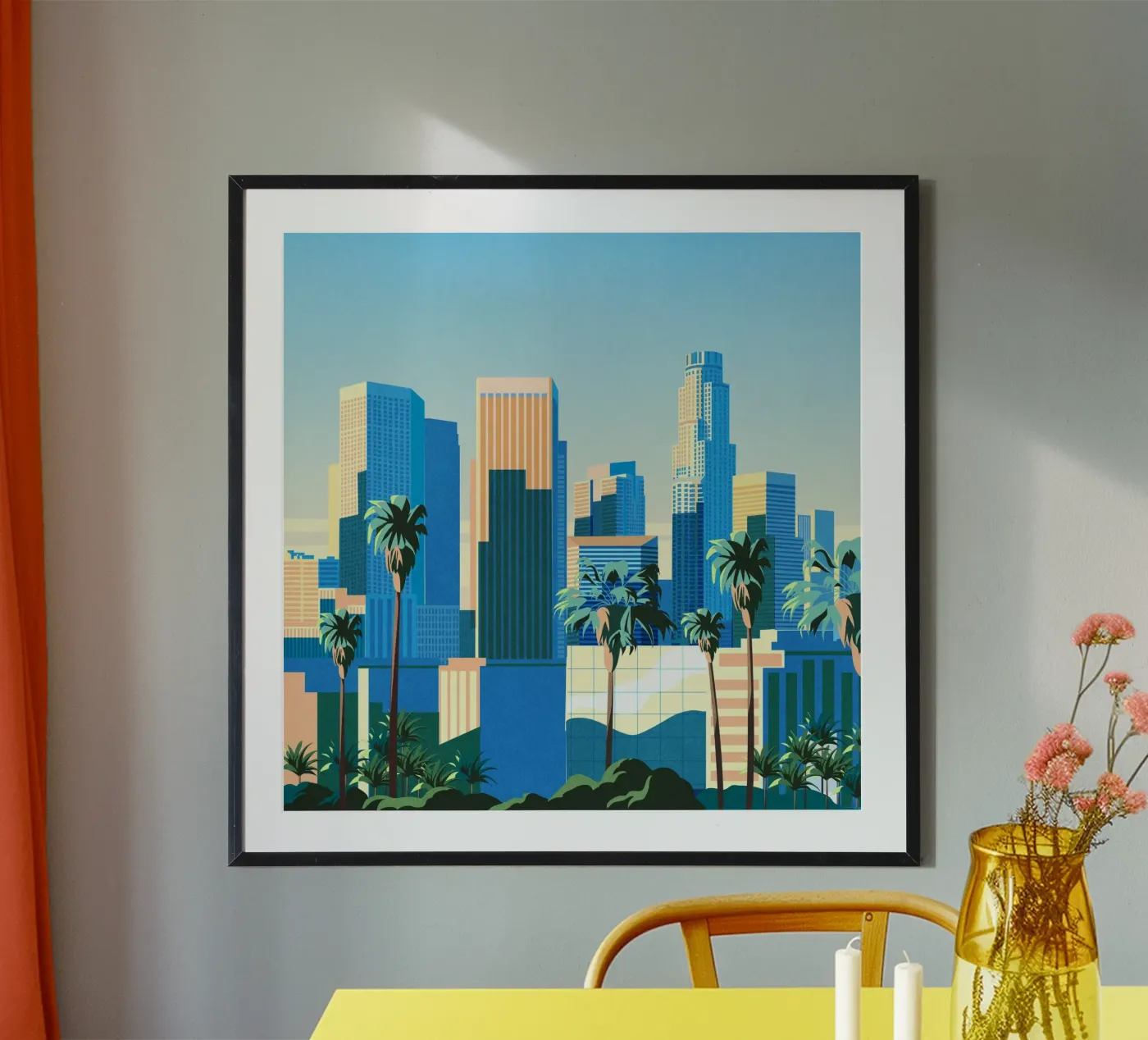 Los Angeles poster da Giordano Poloni