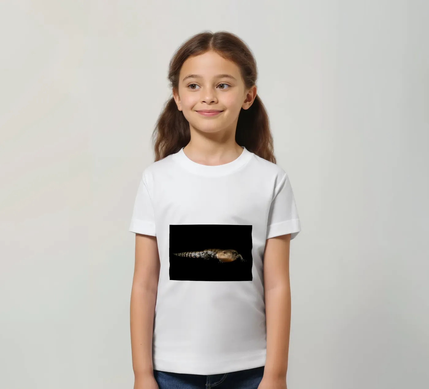 Hagedis kinder t-shirt van Curious Collections by Marielle Leenders