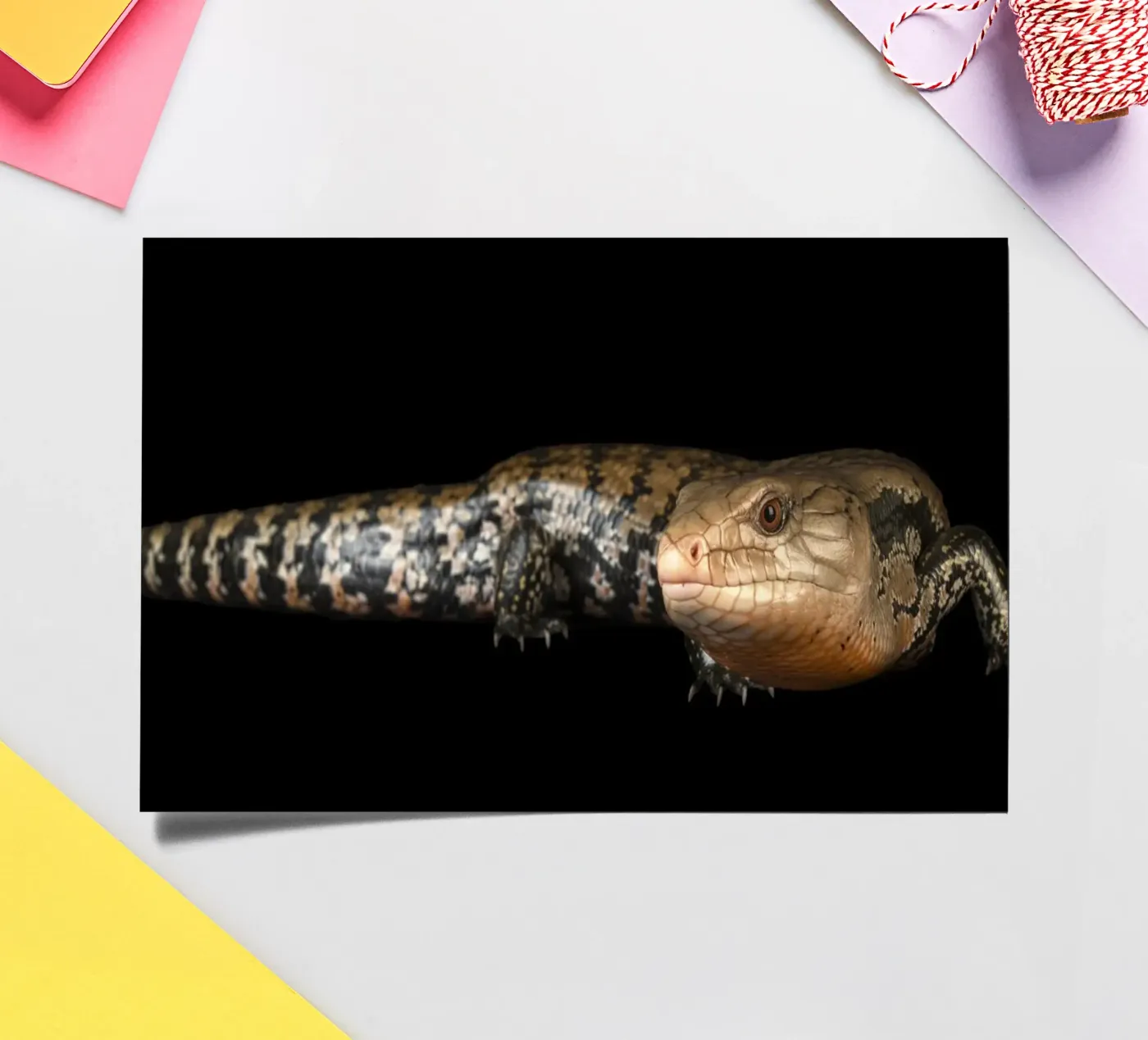 Lizard sticker sheet by Curious Collections by Marielle Leenders