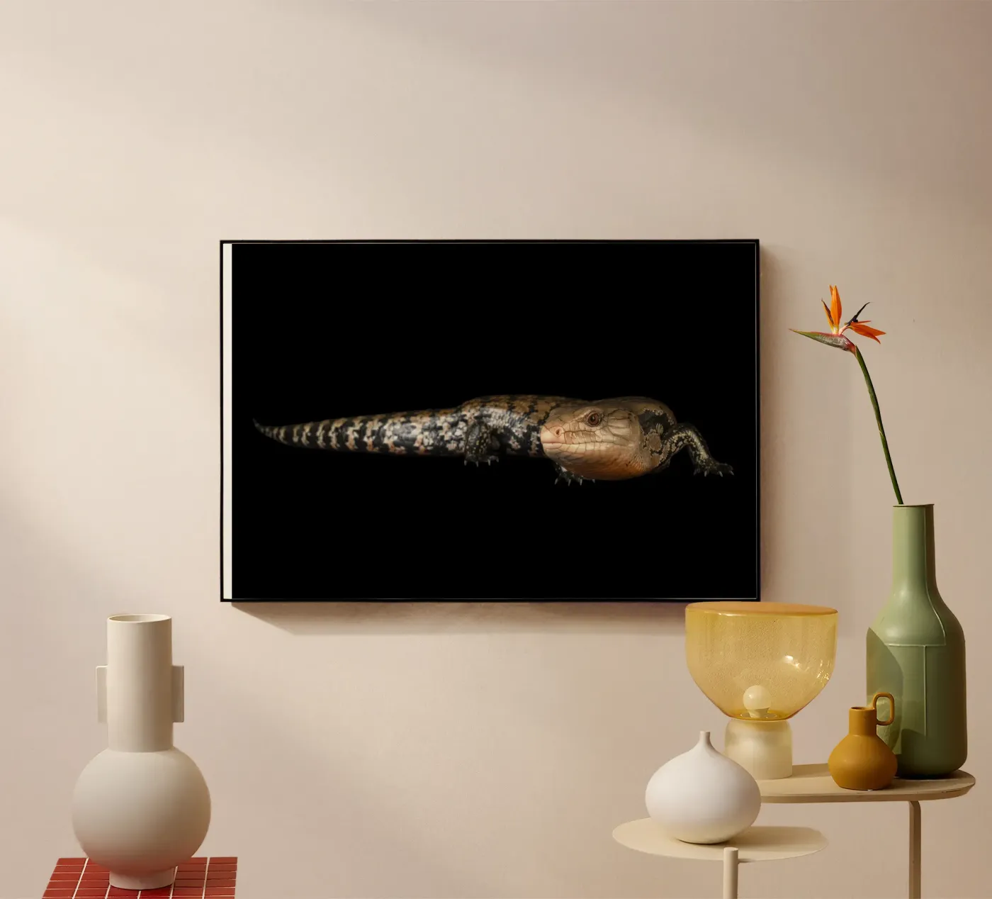 Lizard acryl van Curious Collections by Marielle Leenders
