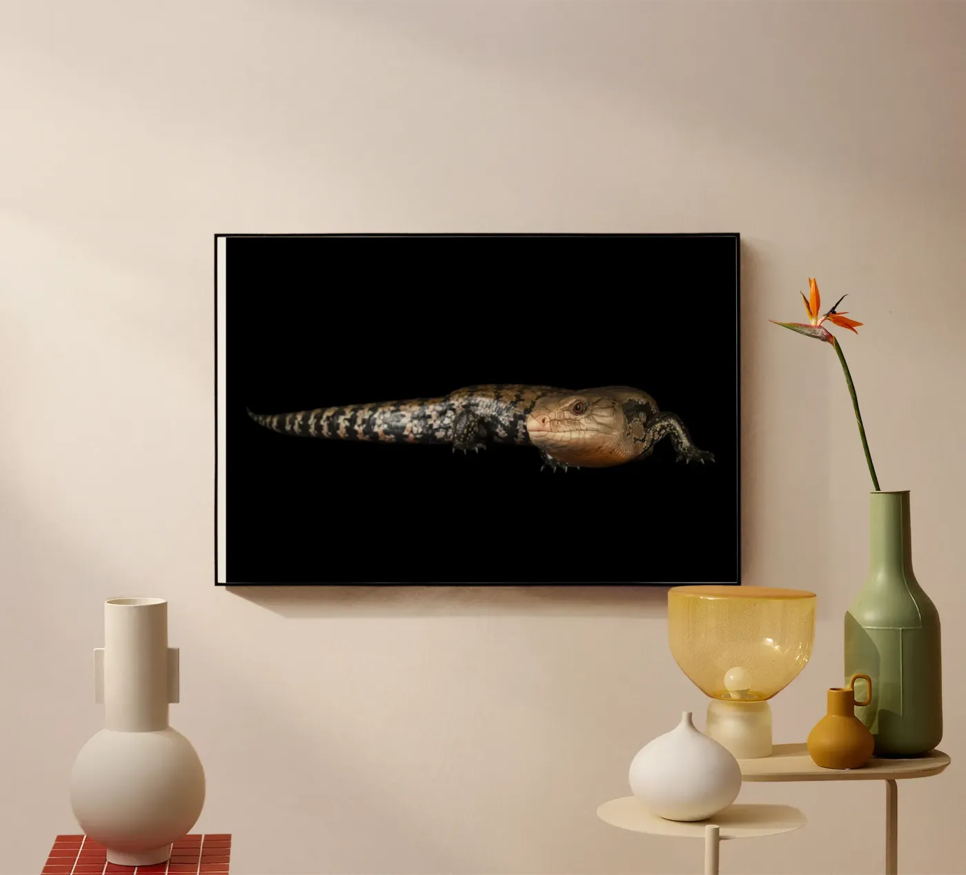 Lizard acryl van Curious Collections by Marielle Leenders