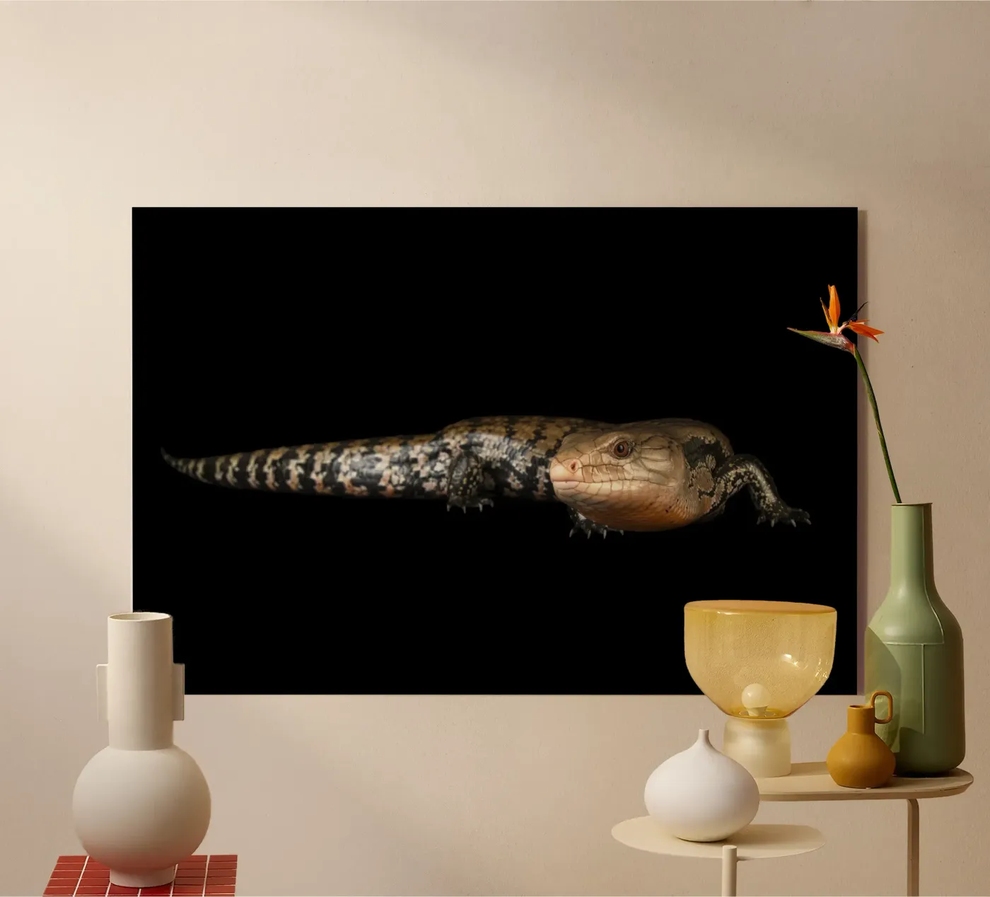 Lizard acryl van Curious Collections by Marielle Leenders