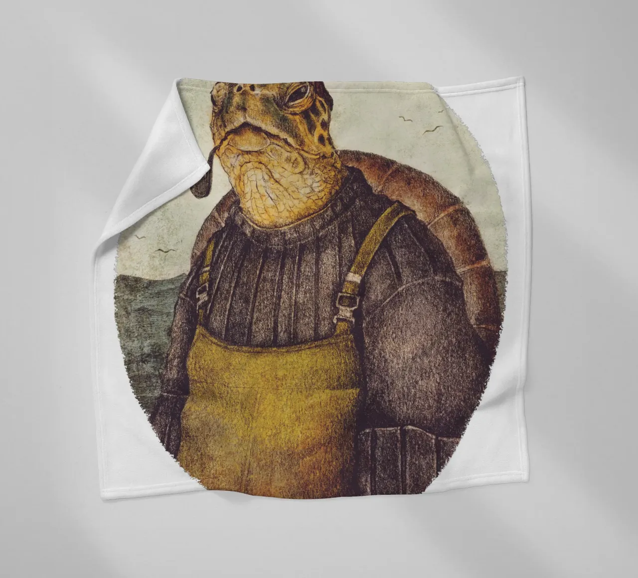 Lichtwächter Fleecedecke von mikekoubou