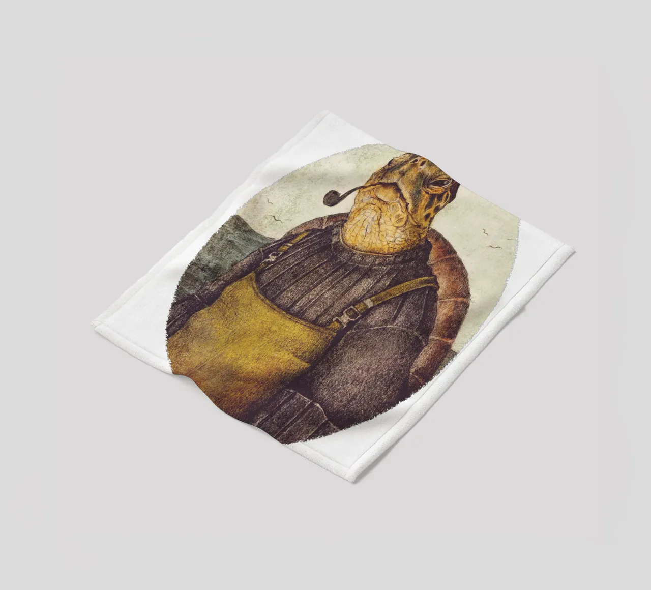 Lichtwächter Fleecedecke von mikekoubou