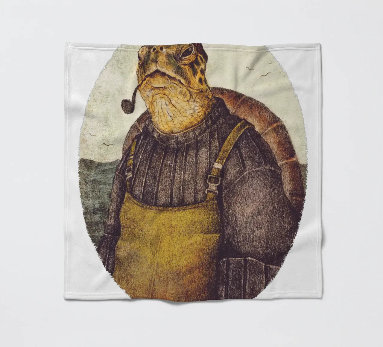 Lichtwächter Fleecedecke von mikekoubou