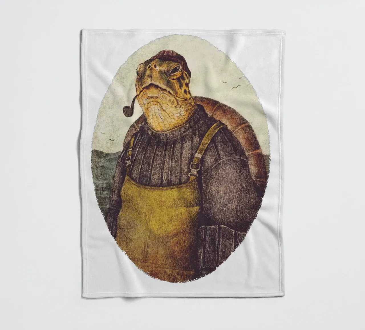 Lichtwächter Fleecedecke von mikekoubou