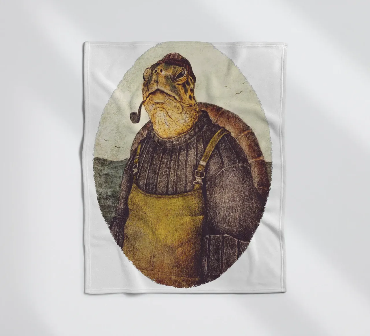 Lichtwächter Fleecedecke von mikekoubou