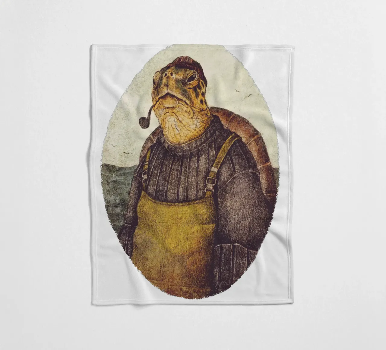 Lichtwächter Fleecedecke von mikekoubou