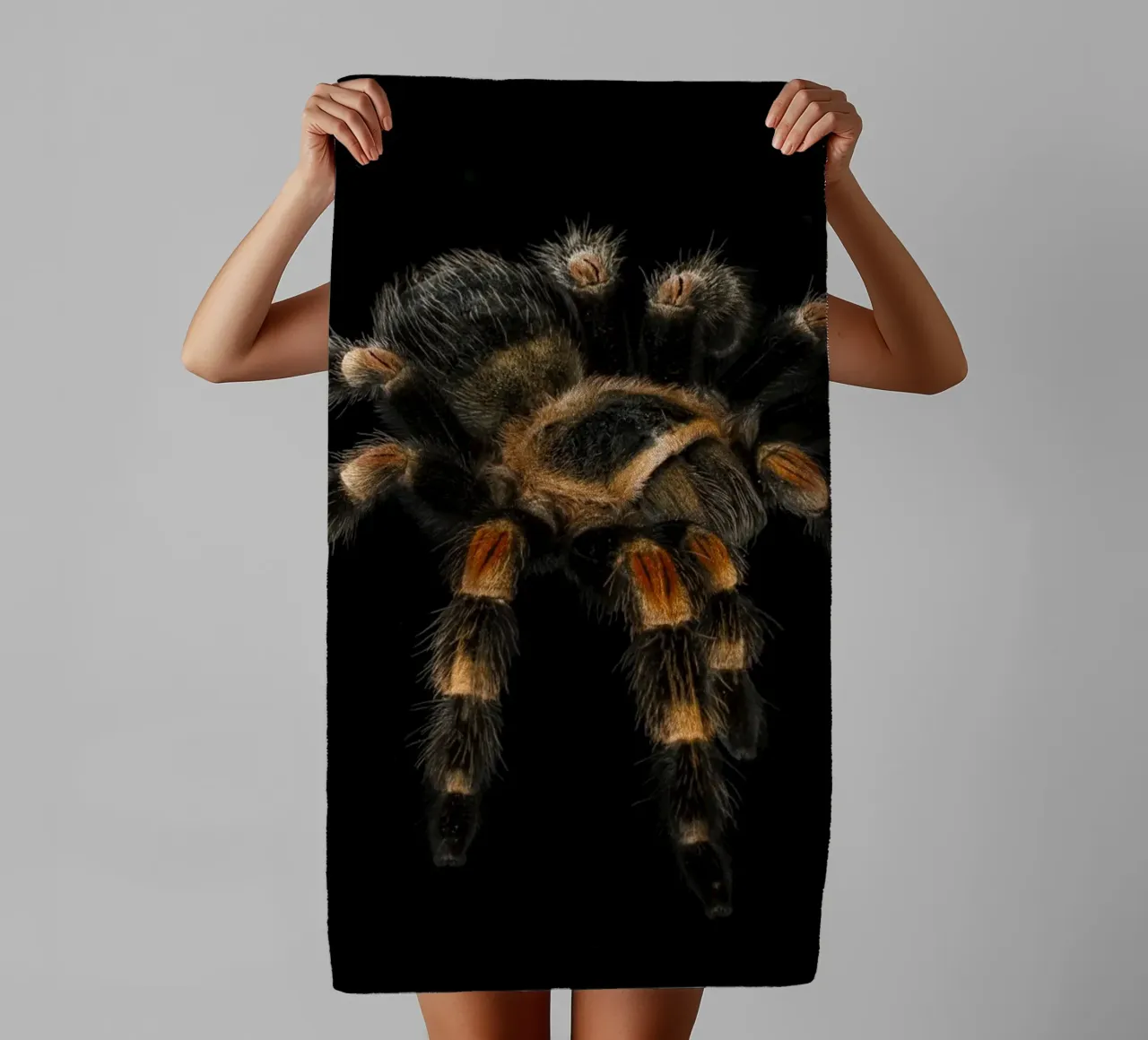 Tarantula towel by Curious Collections by Marielle Leenders