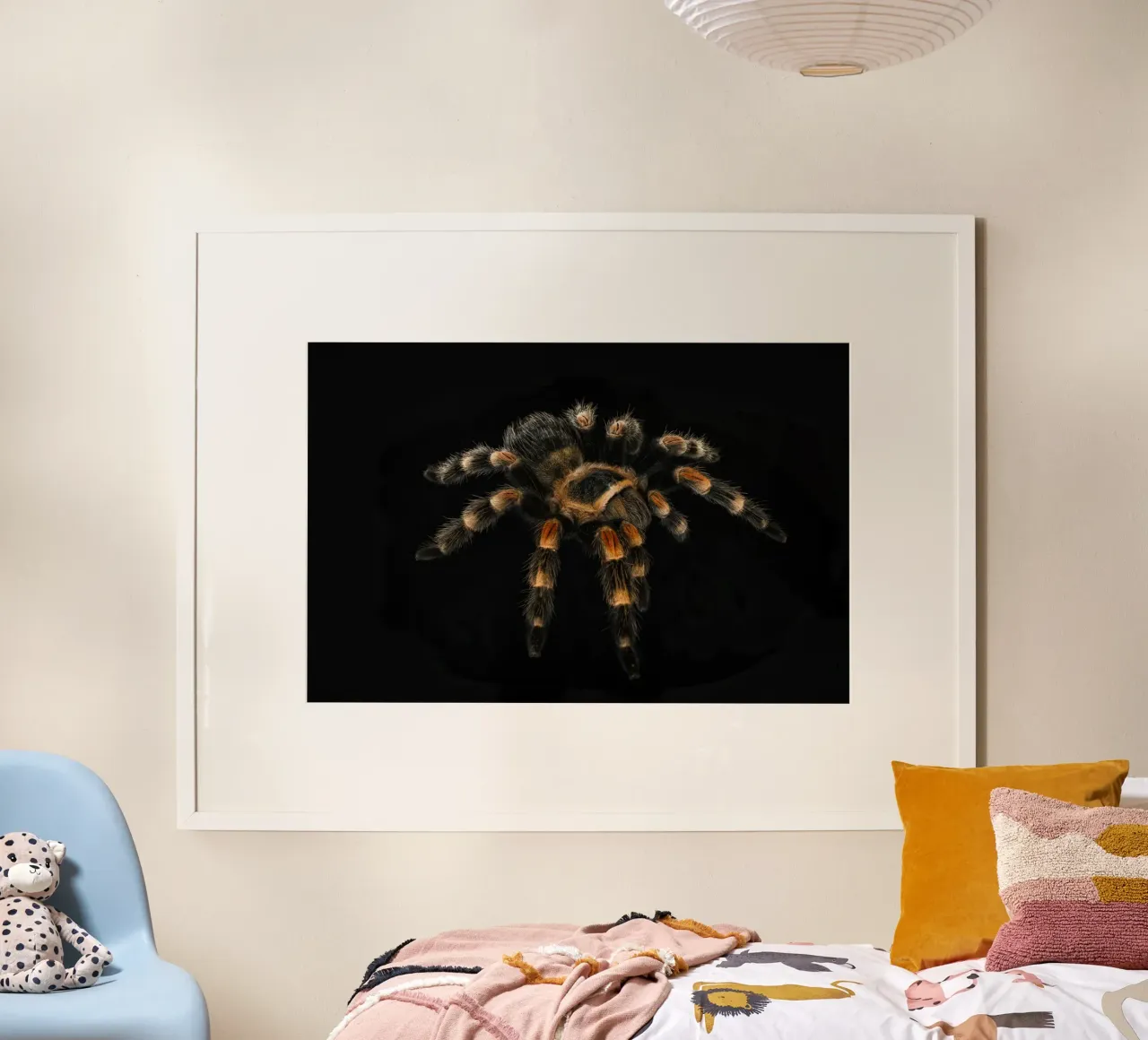 Tarantula poster van Curious Collections by Marielle Leenders