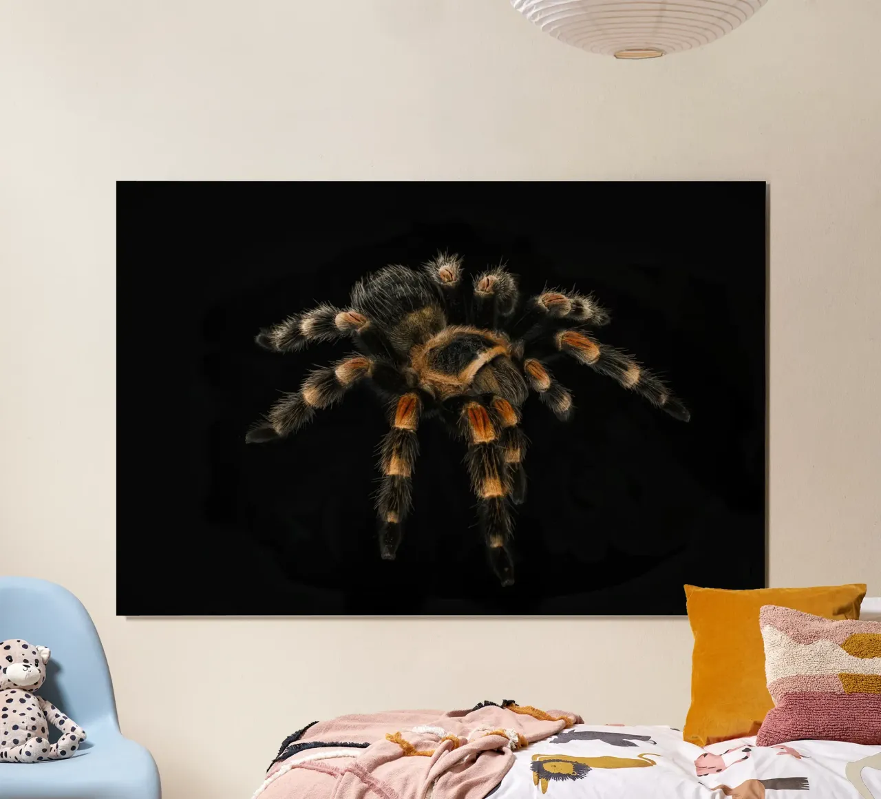 Tarantula poster van Curious Collections by Marielle Leenders