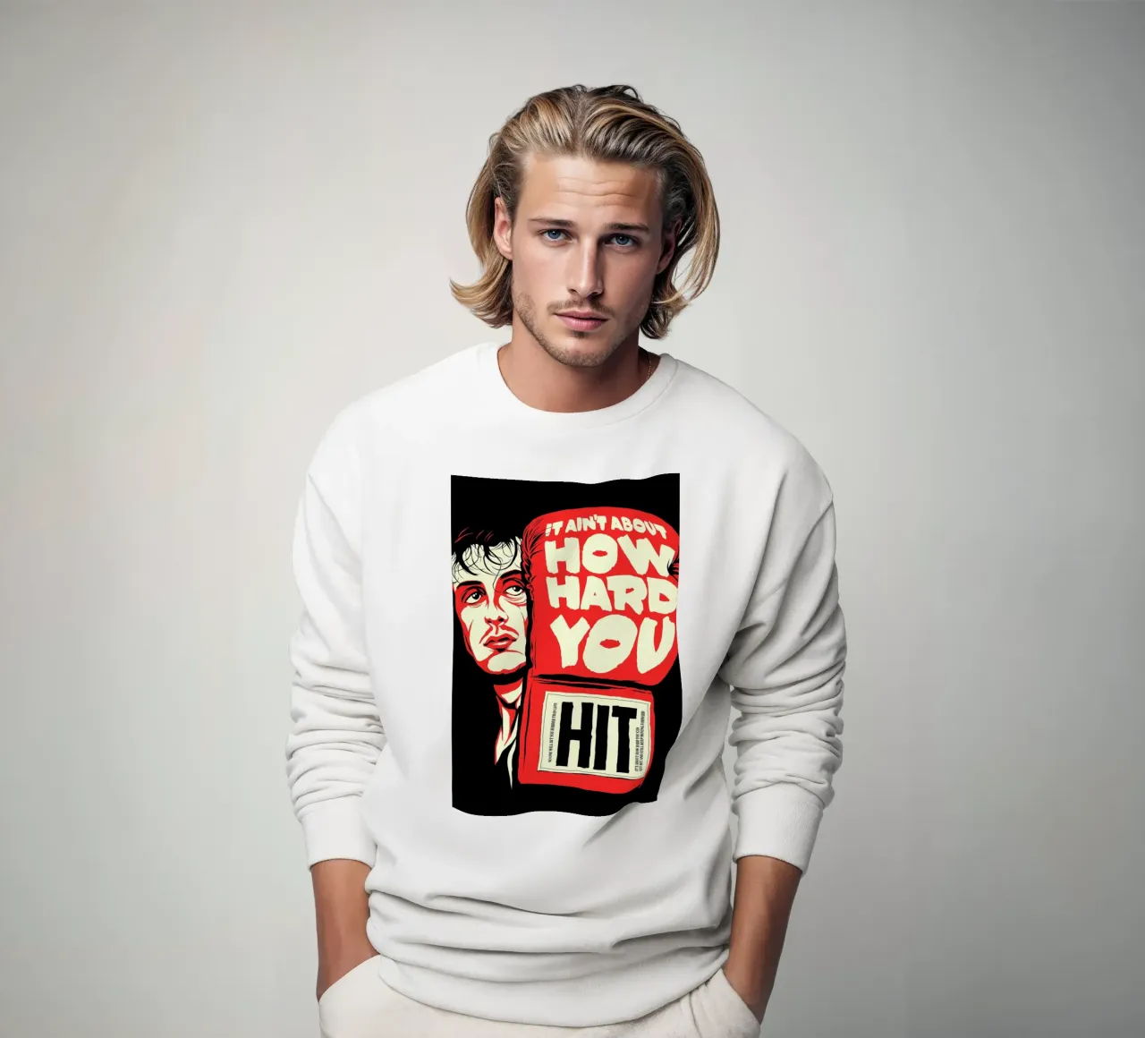 How Hard You Hit sweatshirt by Butcher Billy