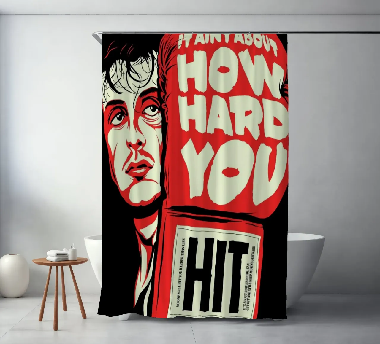 How Hard You Hit tenda da doccia da Butcher Billy