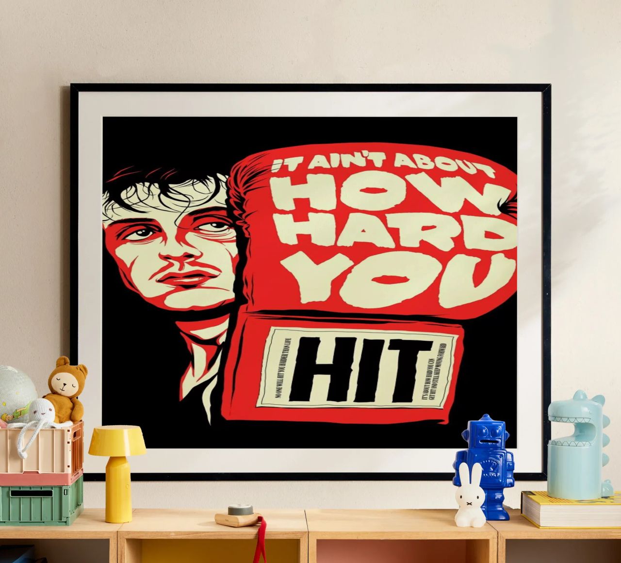 How Hard You Hit Poster von Butcher Billy
