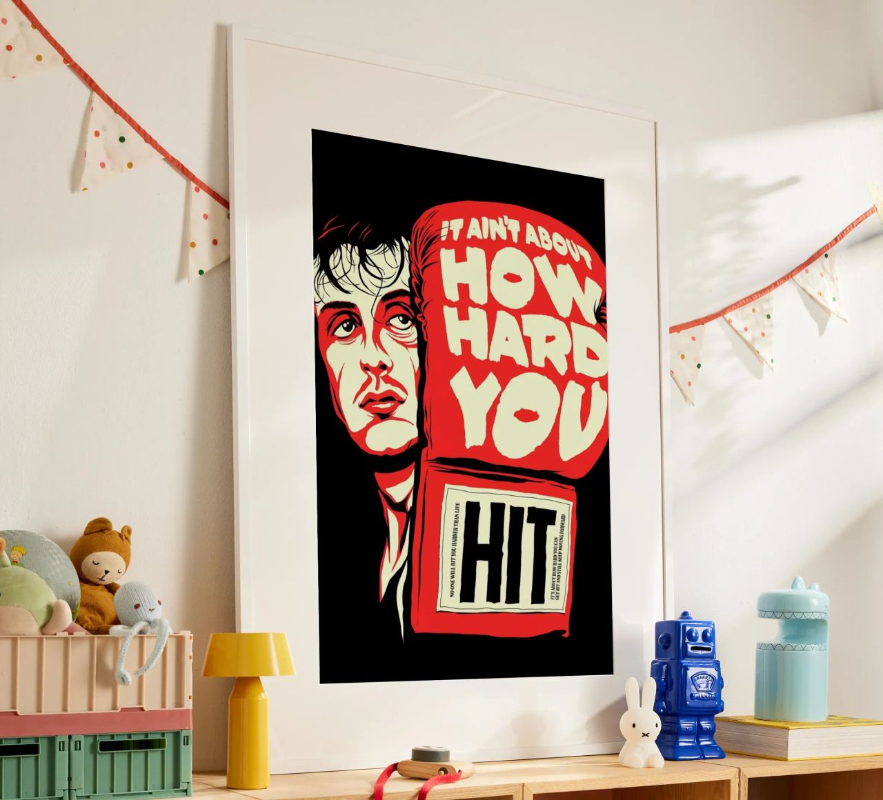 How Hard You Hit Poster von Butcher Billy