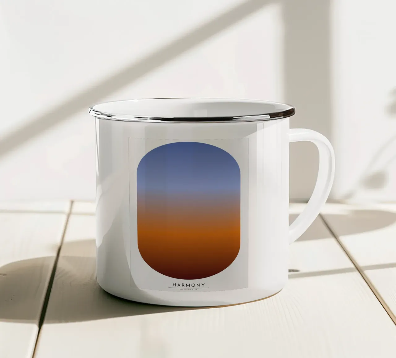 Armonia tazza in smalto da RS LAB STUDIO
