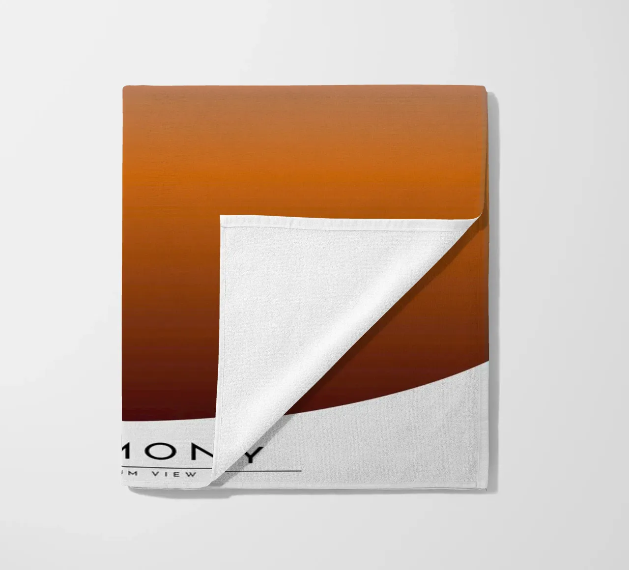 Harmony beach towel by RS LAB STUDIO