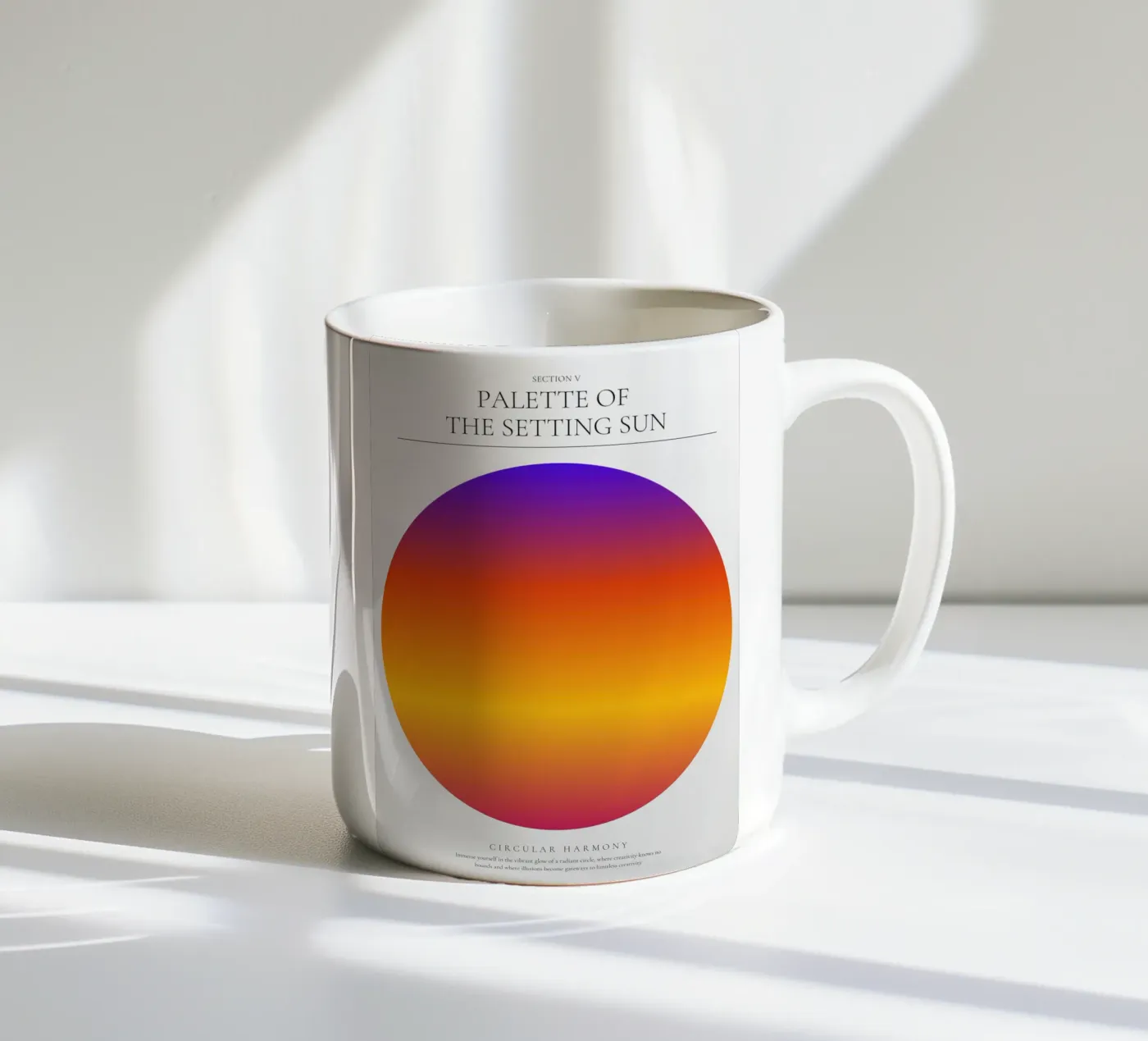 Celestial Splendor ceramic mug by RS LAB STUDIO