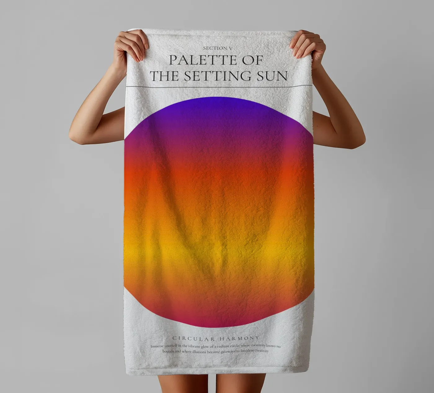 Celestial Splendor towel by RS LAB STUDIO