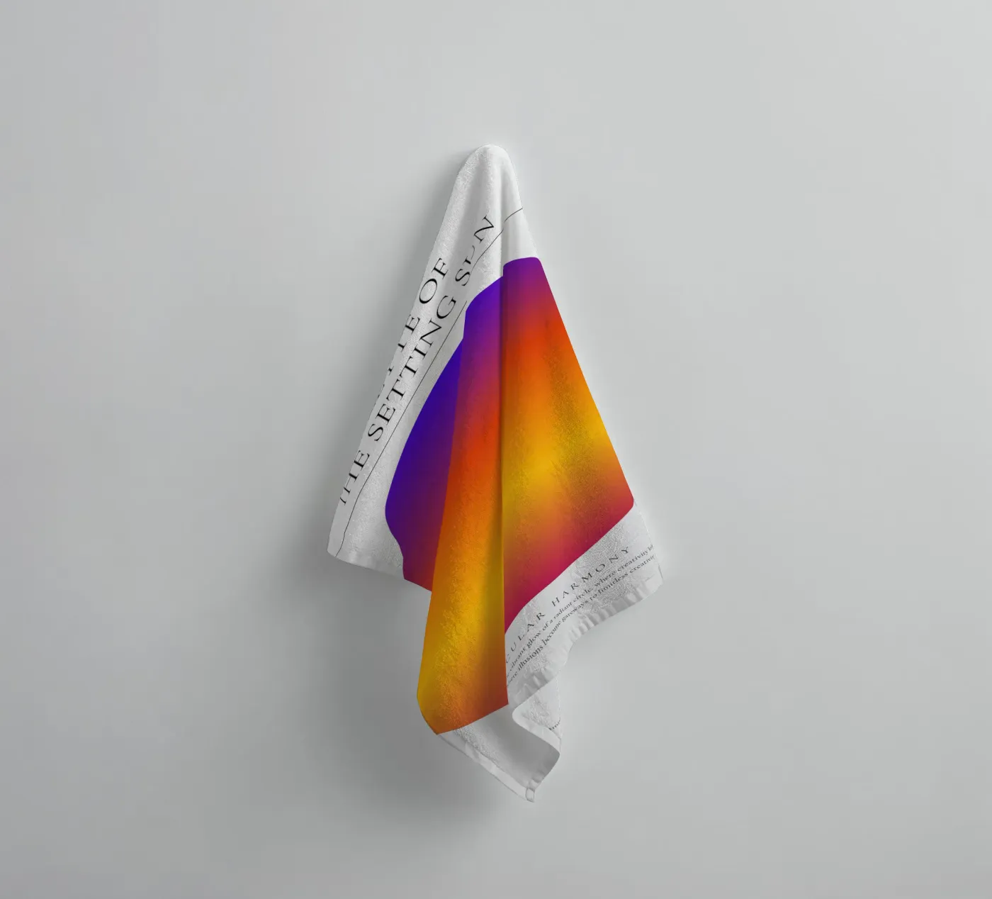Celestial Splendor towel by RS LAB STUDIO