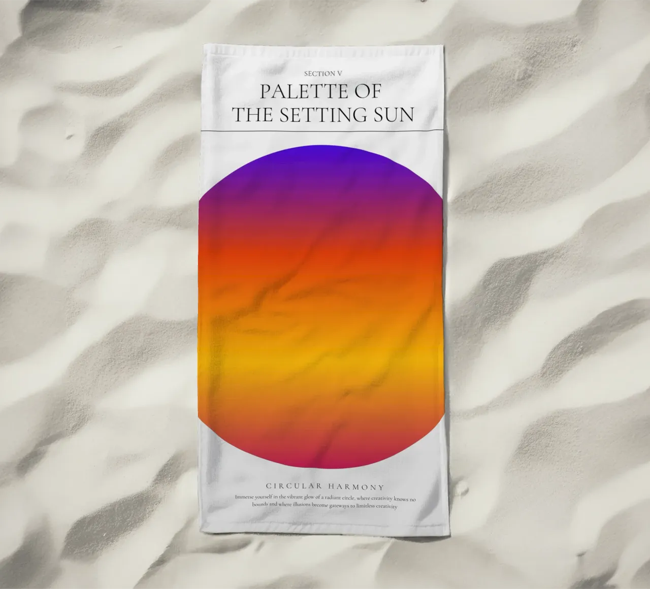 Splendore celeste telo mare da RS LAB STUDIO