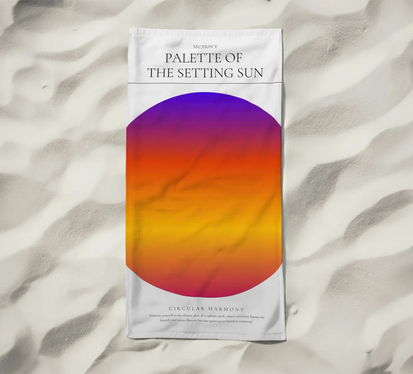 Splendore celeste telo mare da RS LAB STUDIO