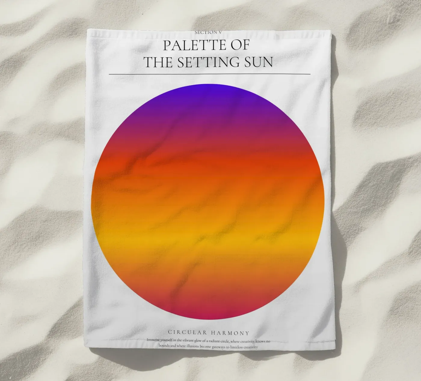 Splendore celeste telo mare da RS LAB STUDIO