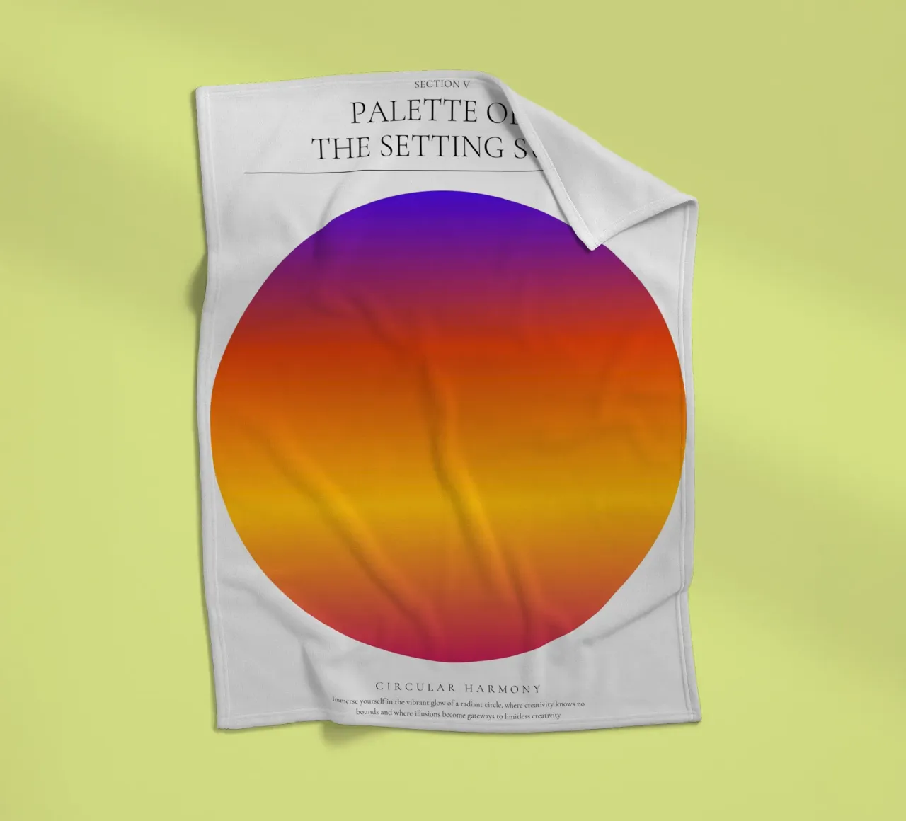 Hemelse pracht fleecedeken van RS LAB STUDIO