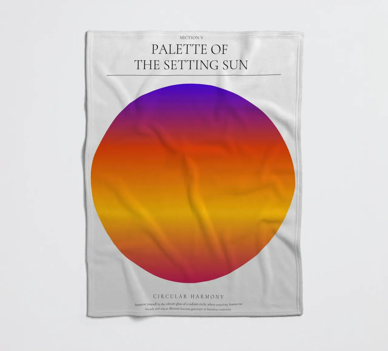 Hemelse pracht fleecedeken van RS LAB STUDIO