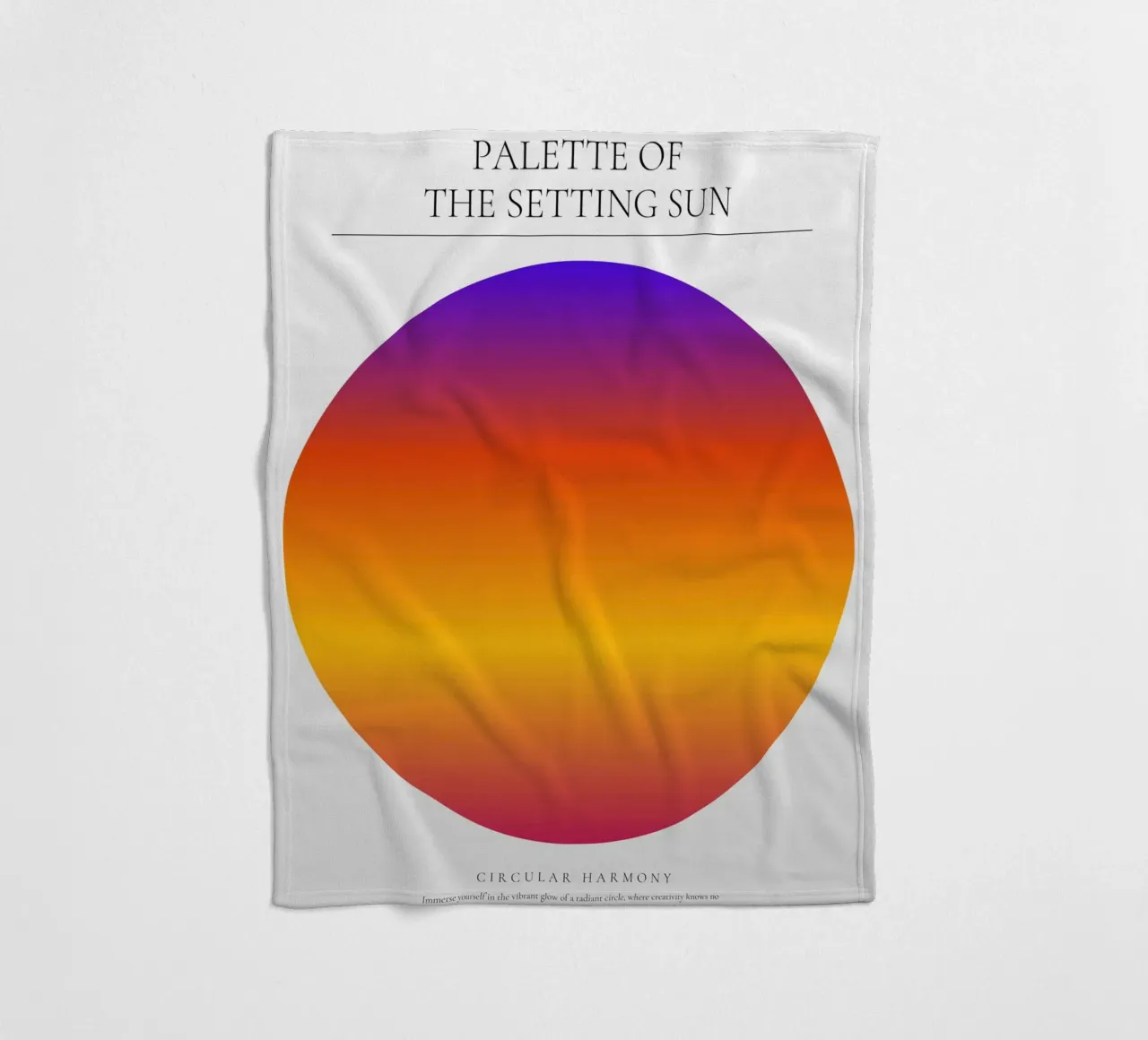 Hemelse pracht fleecedeken van RS LAB STUDIO