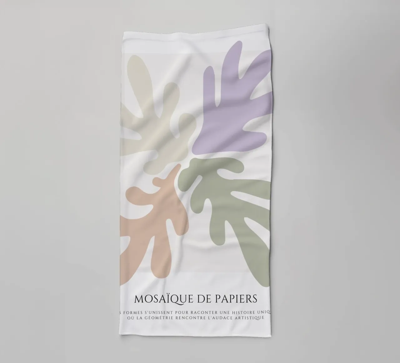 Abstract musings towel by RS LAB STUDIO
