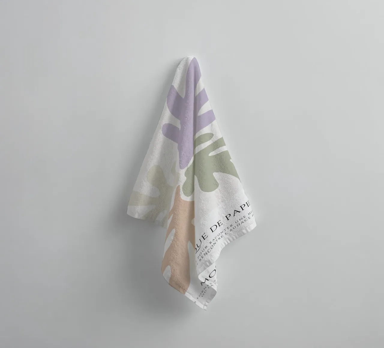 Abstract musings towel by RS LAB STUDIO