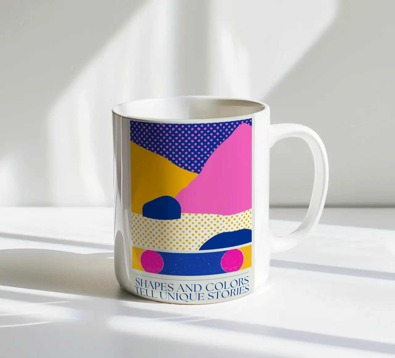 Composizione emotiva tazza in ceramica da RS LAB STUDIO