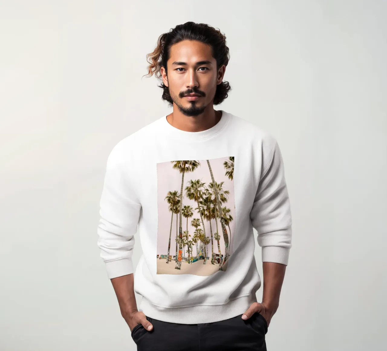 Venice Beach Palm Trees sudadera de patiphotography
