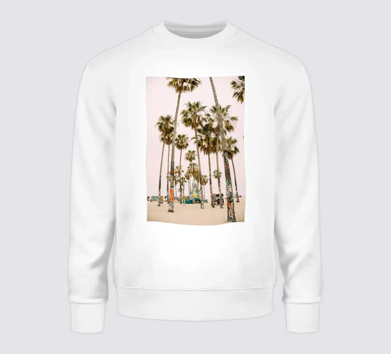 Venice Beach Palm Trees sudadera de patiphotography