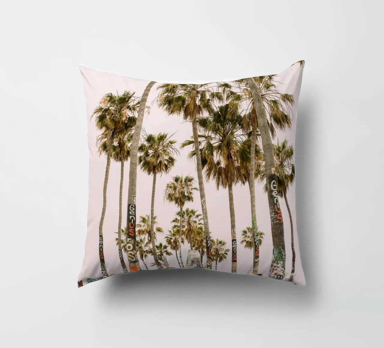 Venice Beach Palm Trees cuscino da patiphotography