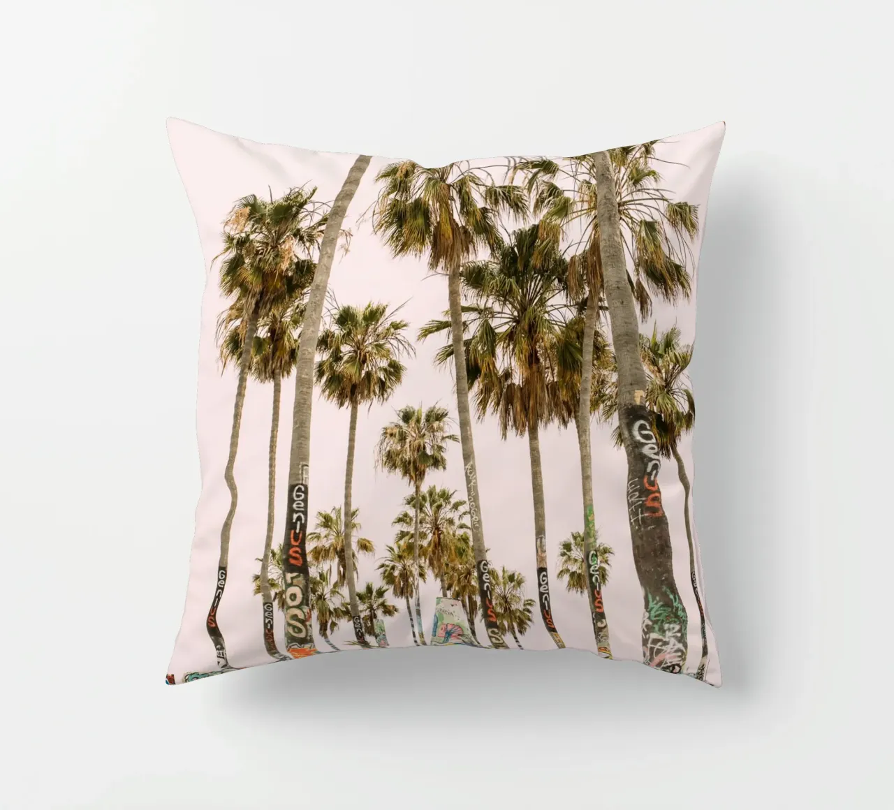 Venice Beach Palm Trees cuscino da patiphotography