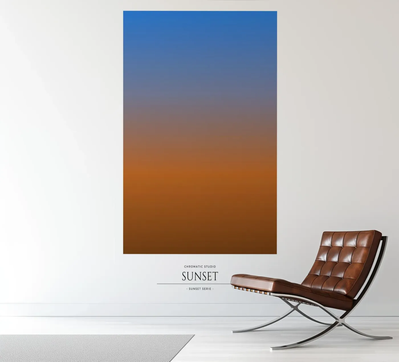 Sunset fotobehang van RS LAB STUDIO