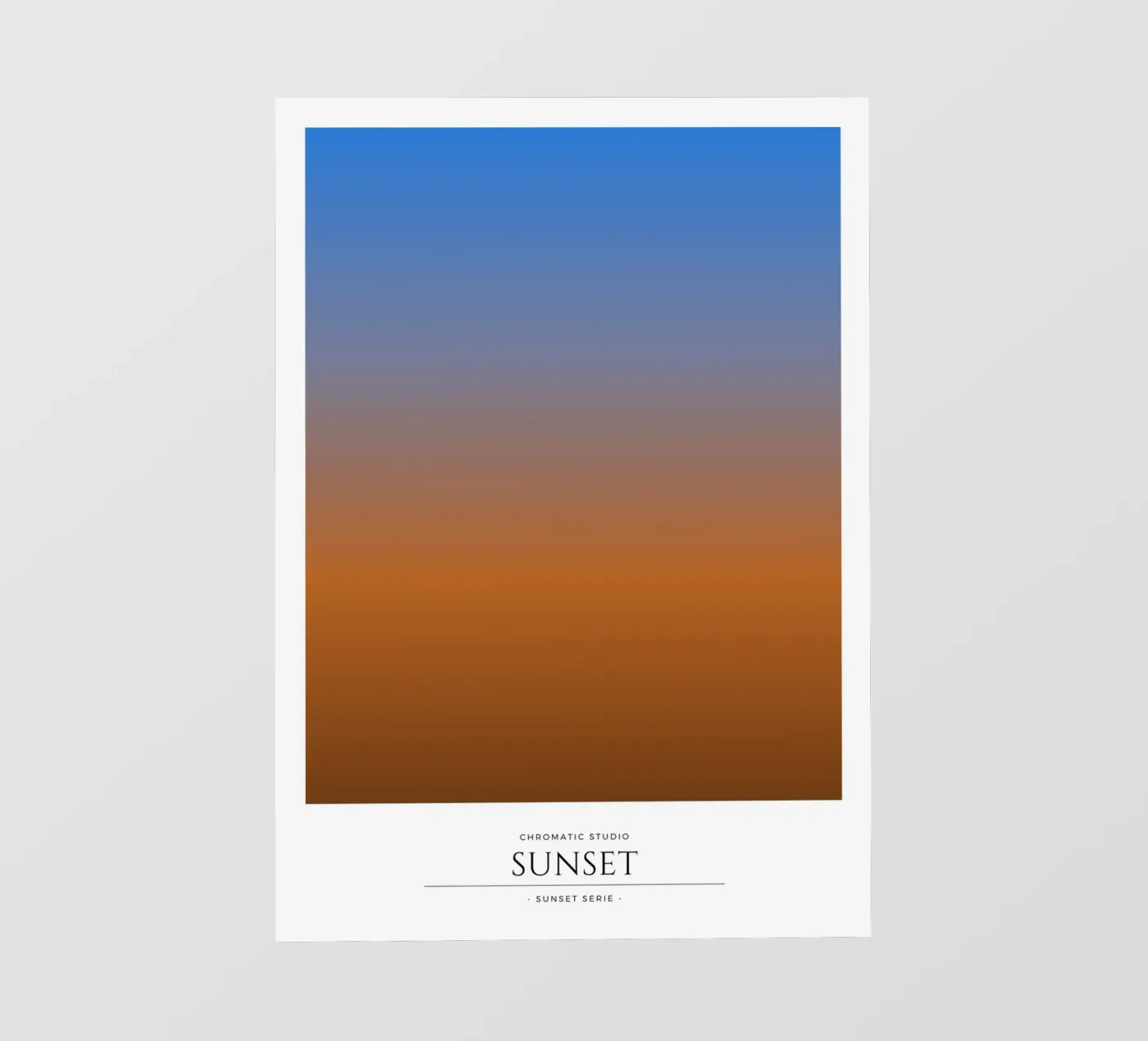 Sunset fotobehang van RS LAB STUDIO