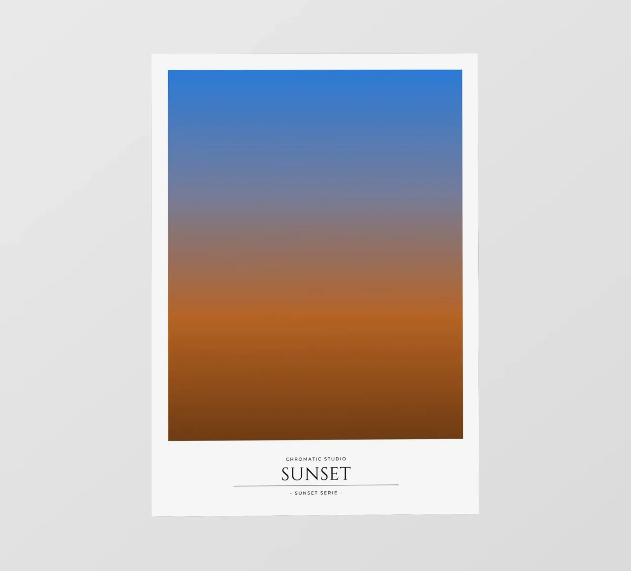 Sunset fotobehang van RS LAB STUDIO